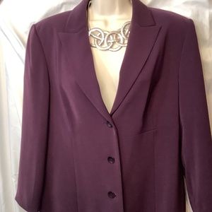 EUC Caslon purple dress jacket size 12